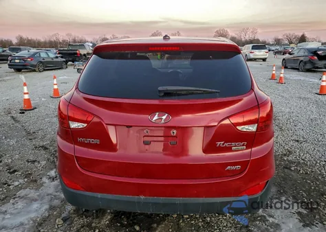 2012 Hyundai Tucson Gls from USA, damaged, VIN KM8JUCAC7CU433925